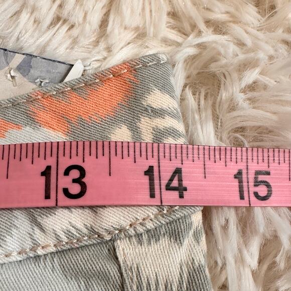 Jolt Jeans Women's Size 1 Low Rise Skinny Groovy Pattern Light Colors Stretch - Picture 6 of 8